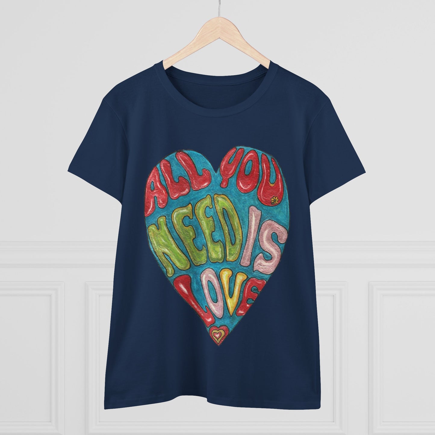Love Women's Midweight Cotton Tee