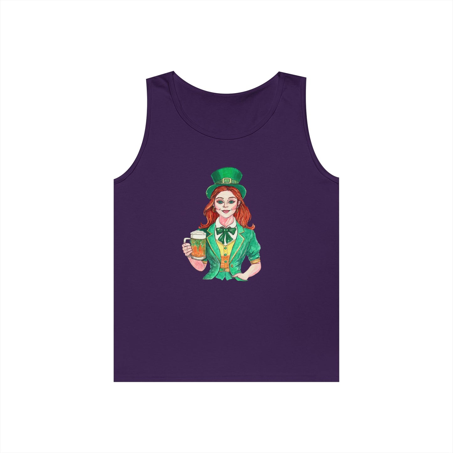 Paddy's Day Cheers Unisex Heavy Cotton Tank Top