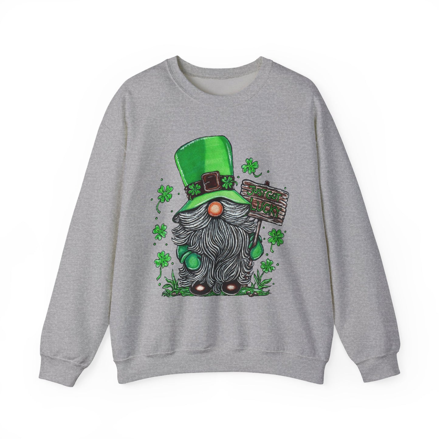 Gnomish Leprechaun Unisex Heavy Blend™ Crewneck Sweatshirt
