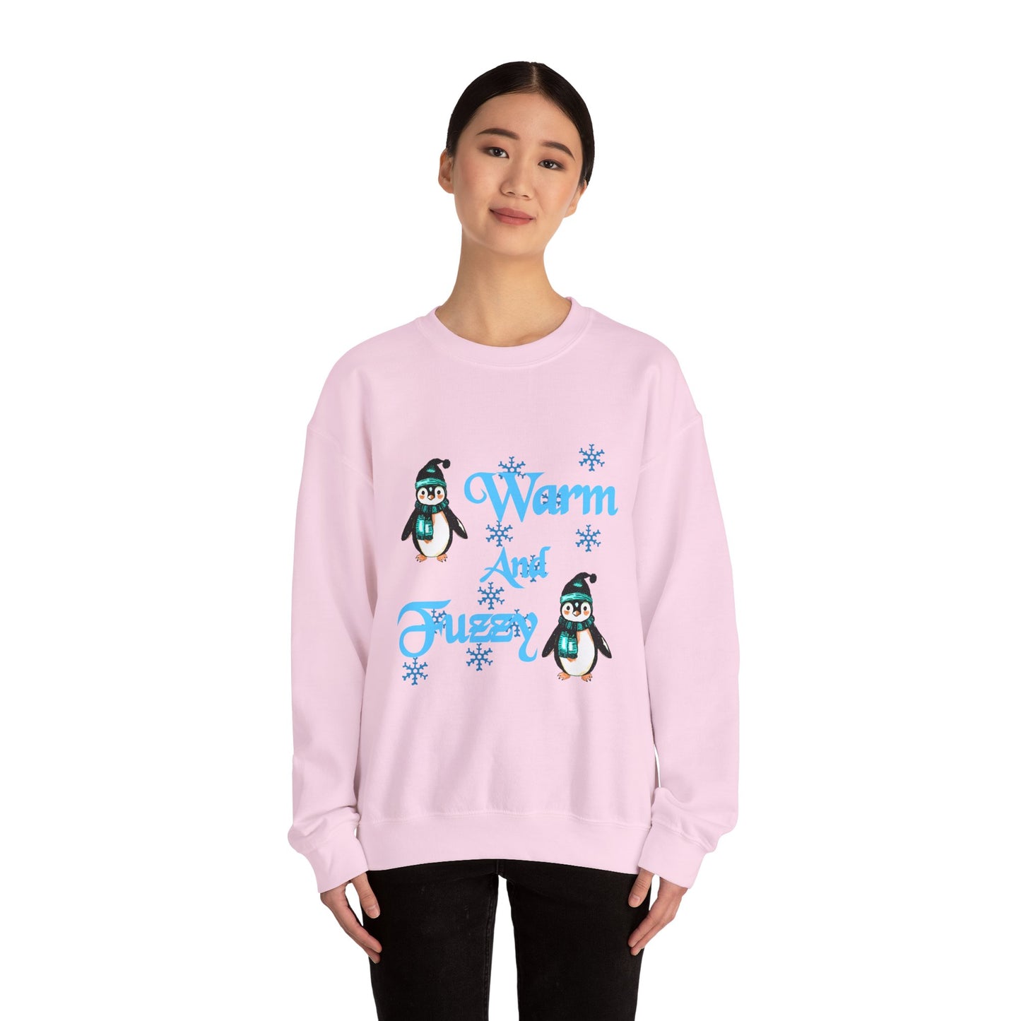 Warm and Fuzzy Unisex Heavy Blend™ Crewneck Sweatshirt