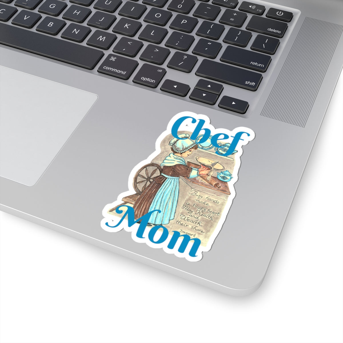 Chef Mom Kiss-Cut Stickers