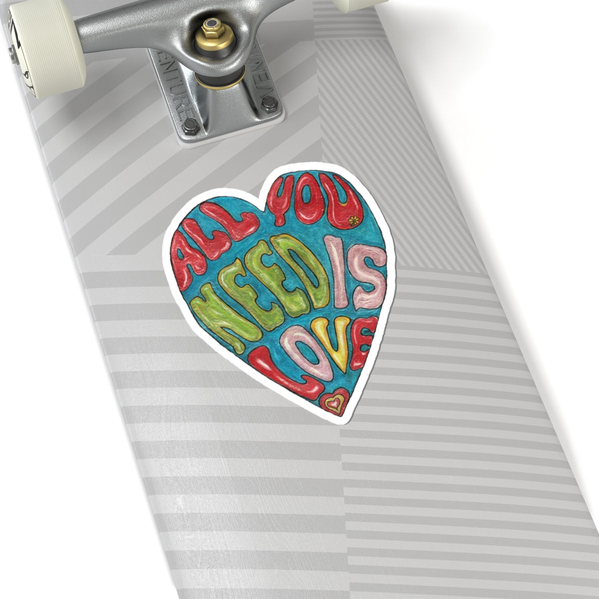 All You Need is Love Kiss-Cut Stickers