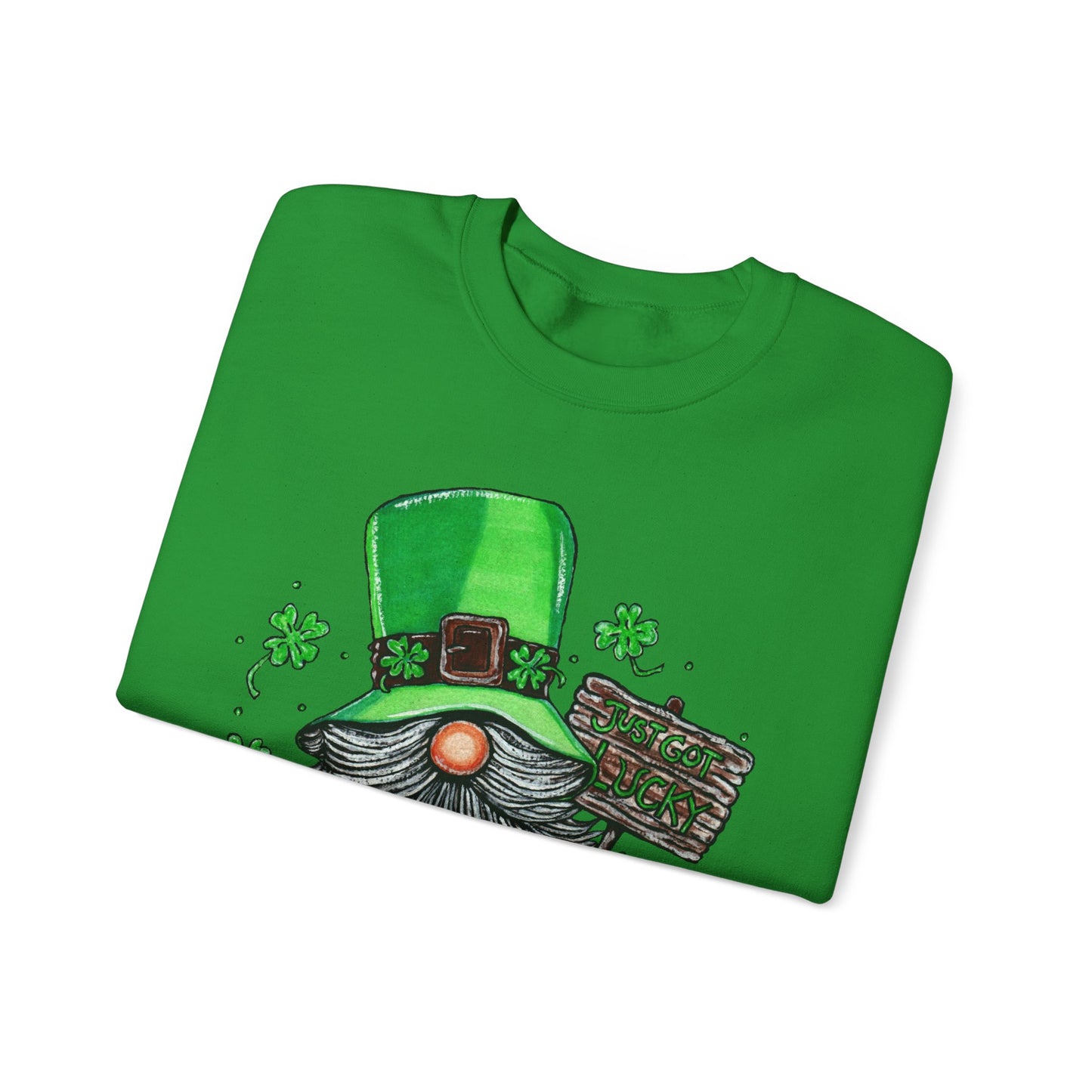 Gnomish Leprechaun Unisex Heavy Blend™ Crewneck Sweatshirt