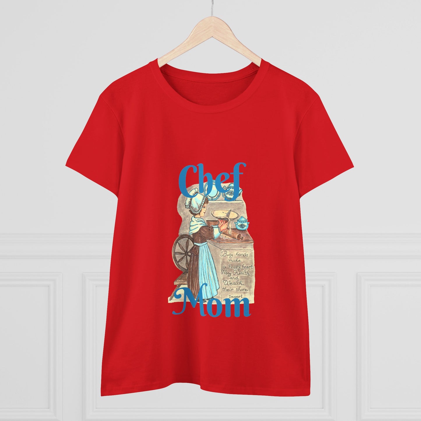 Chef Mom Women's Midweight Cotton Tee