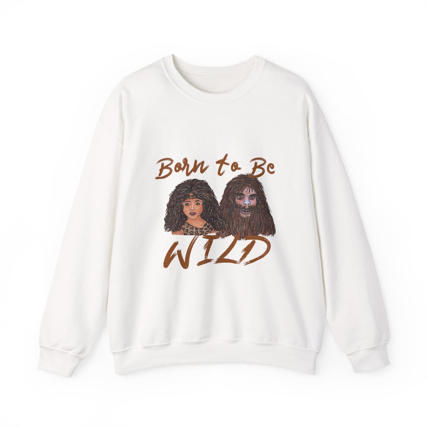 Born to be Wild Unisex Heavy Blend™ Crewneck Sweatshirt