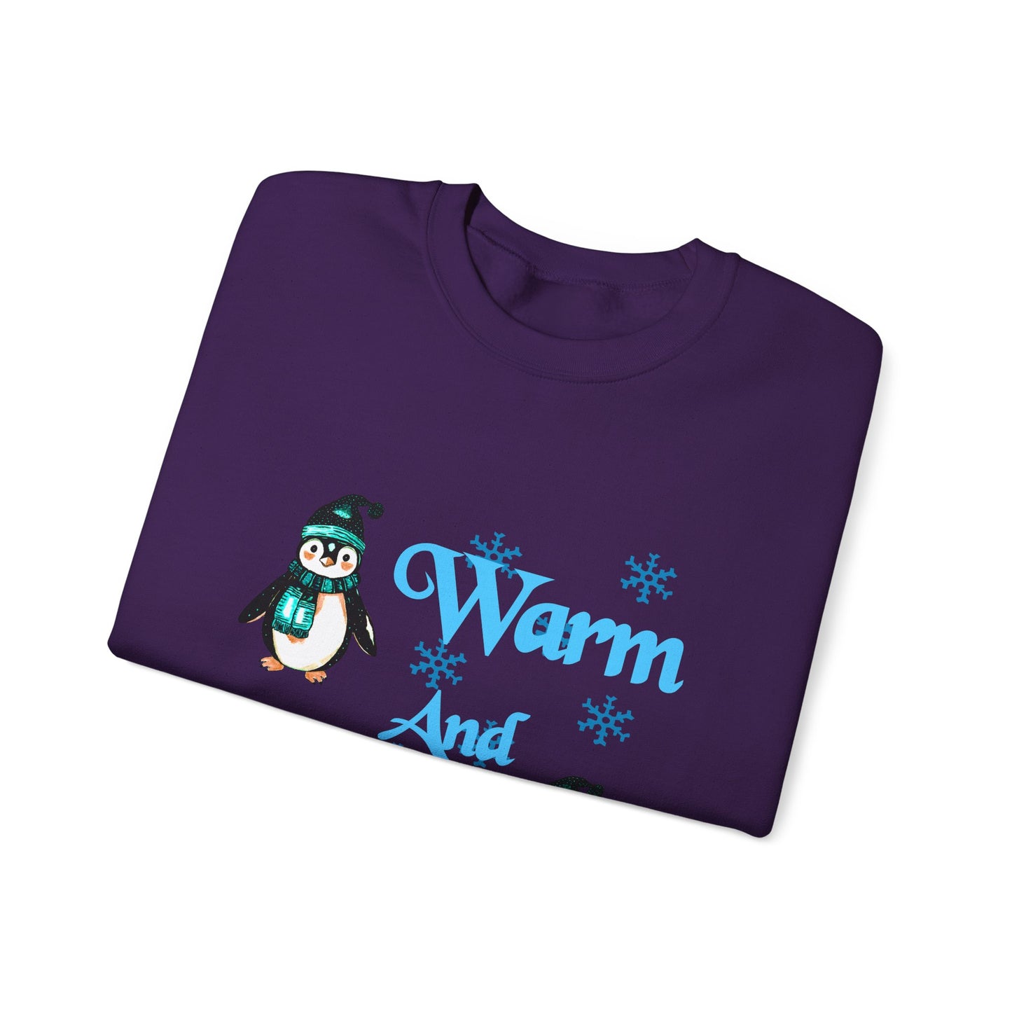 Warm and Fuzzy Unisex Heavy Blend™ Crewneck Sweatshirt