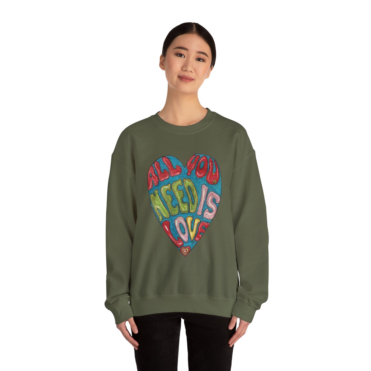 Love Unisex Heavy Blend™ Crewneck Sweatshirt
