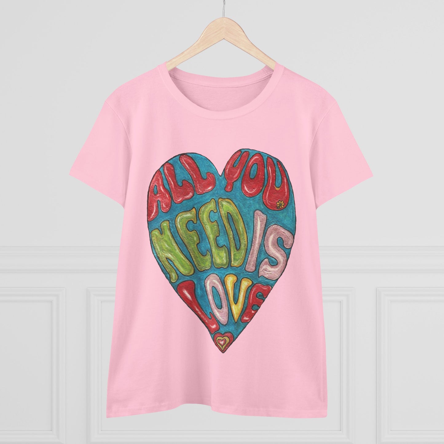 Love Women's Midweight Cotton Tee