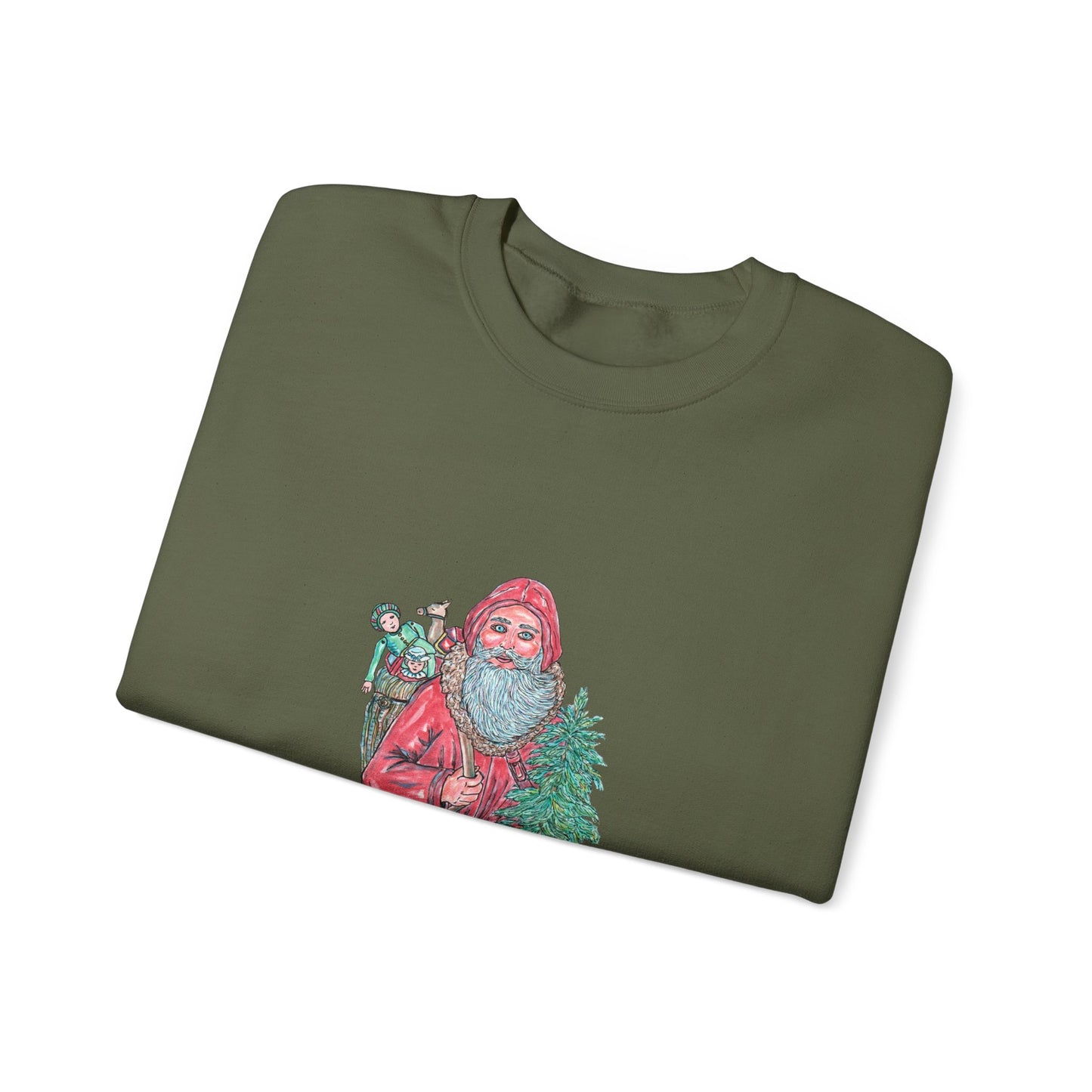 Father Christmas Unisex Heavy Blend™ Crewneck Sweatshirt
