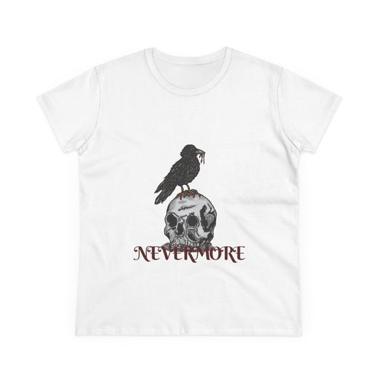 Nevermore Women's Midweight Cotton Tee