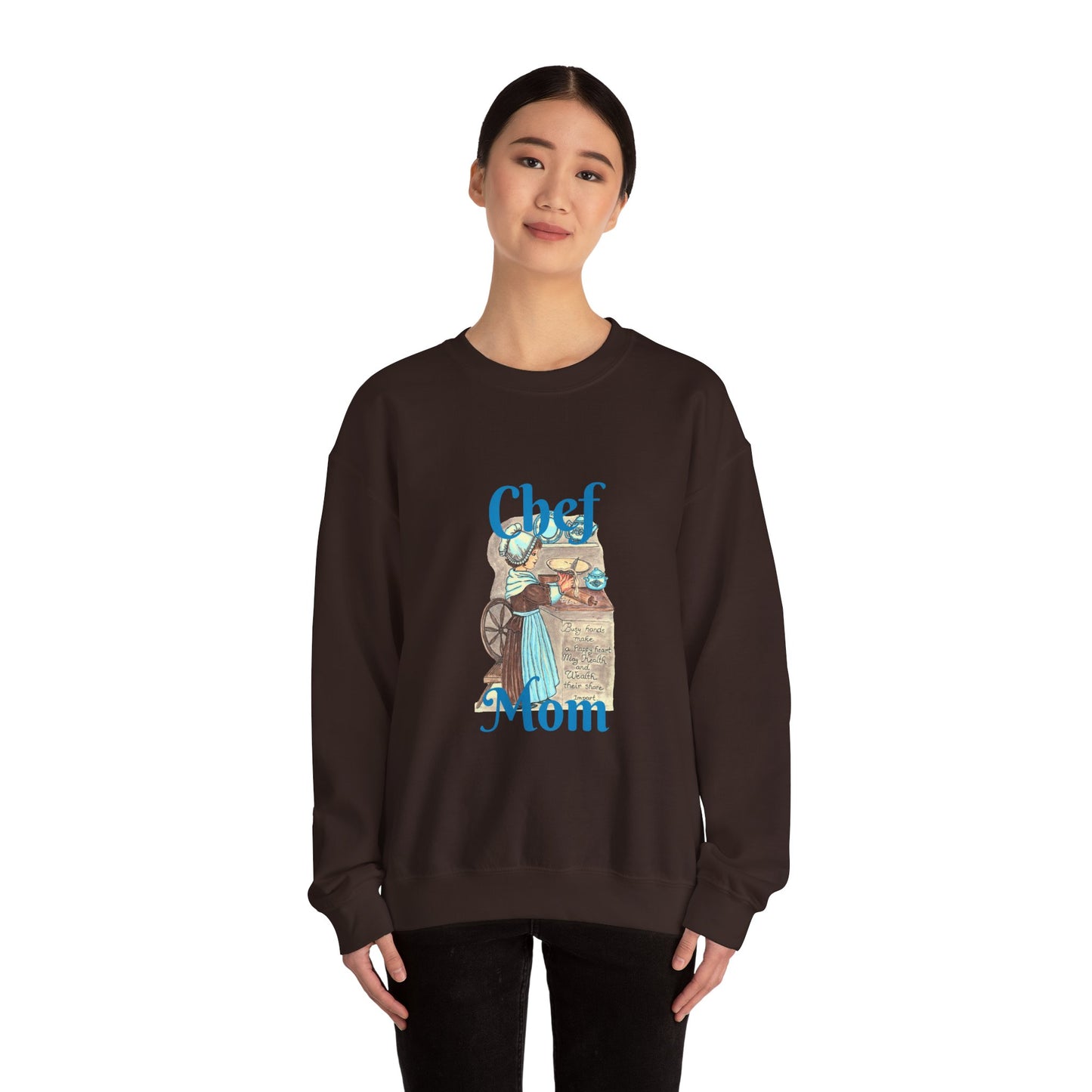 Chef Mom Unisex Heavy Blend™ Crewneck Sweatshirt