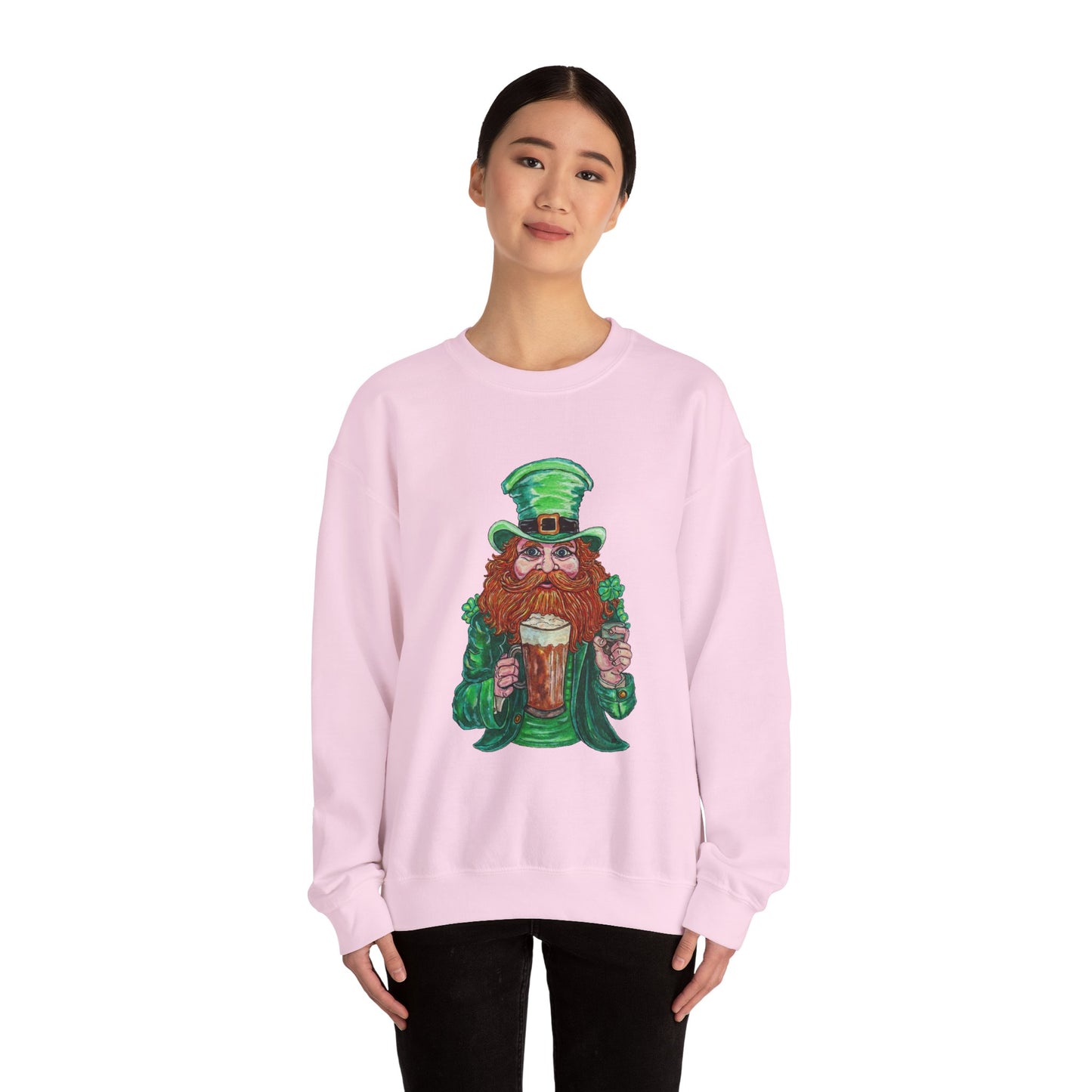 Drunken Leprechaun Unisex Heavy Blend™ Crewneck Sweatshirt