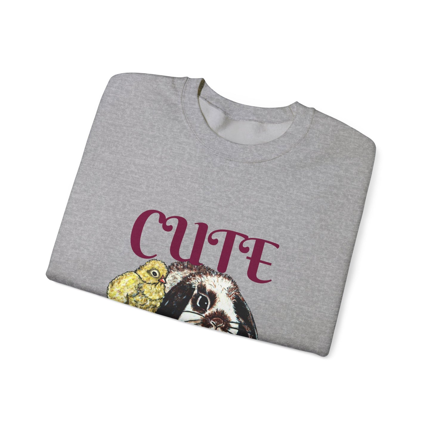 Cute and Fluffy Unisex Heavy Blend™ Crewneck Sweatshirt