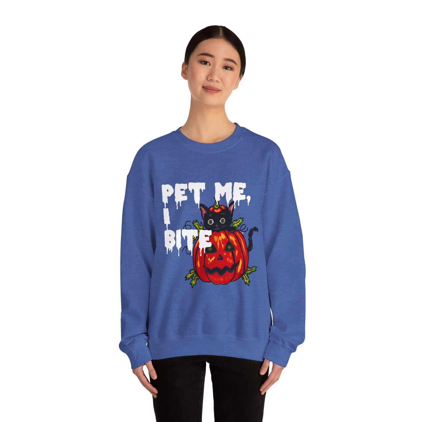 Pet Me Unisex Heavy Blend™ Crewneck Sweatshirt