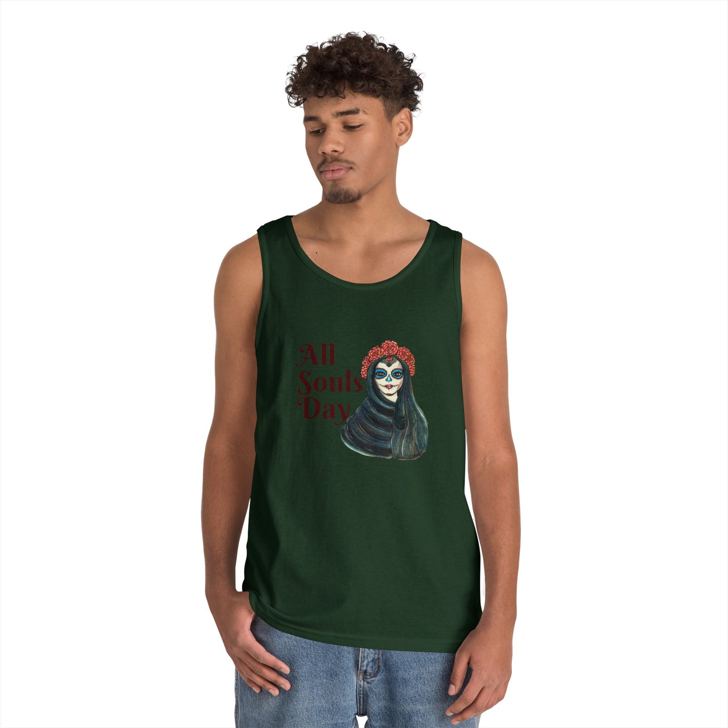 All Souls Day Unisex Heavy Cotton Tank Top