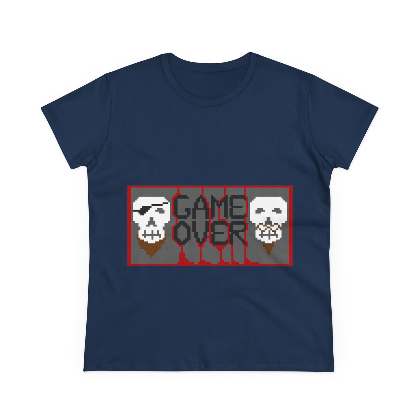 Game Over Women's Midweight Cotton Tee