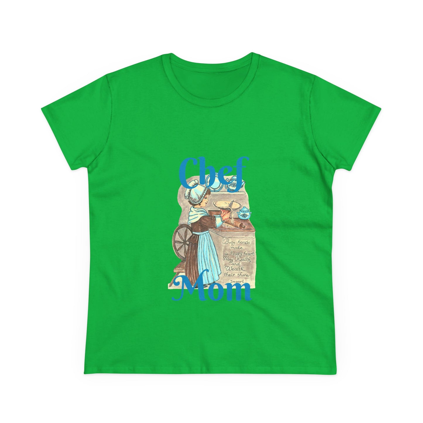 Chef Mom Women's Midweight Cotton Tee