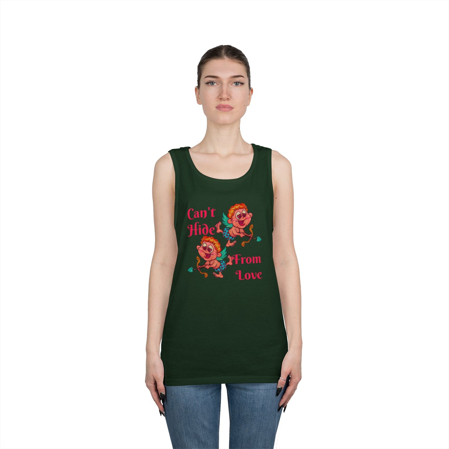 Can't Hide From Love Unisex Heavy Cotton Tank Top