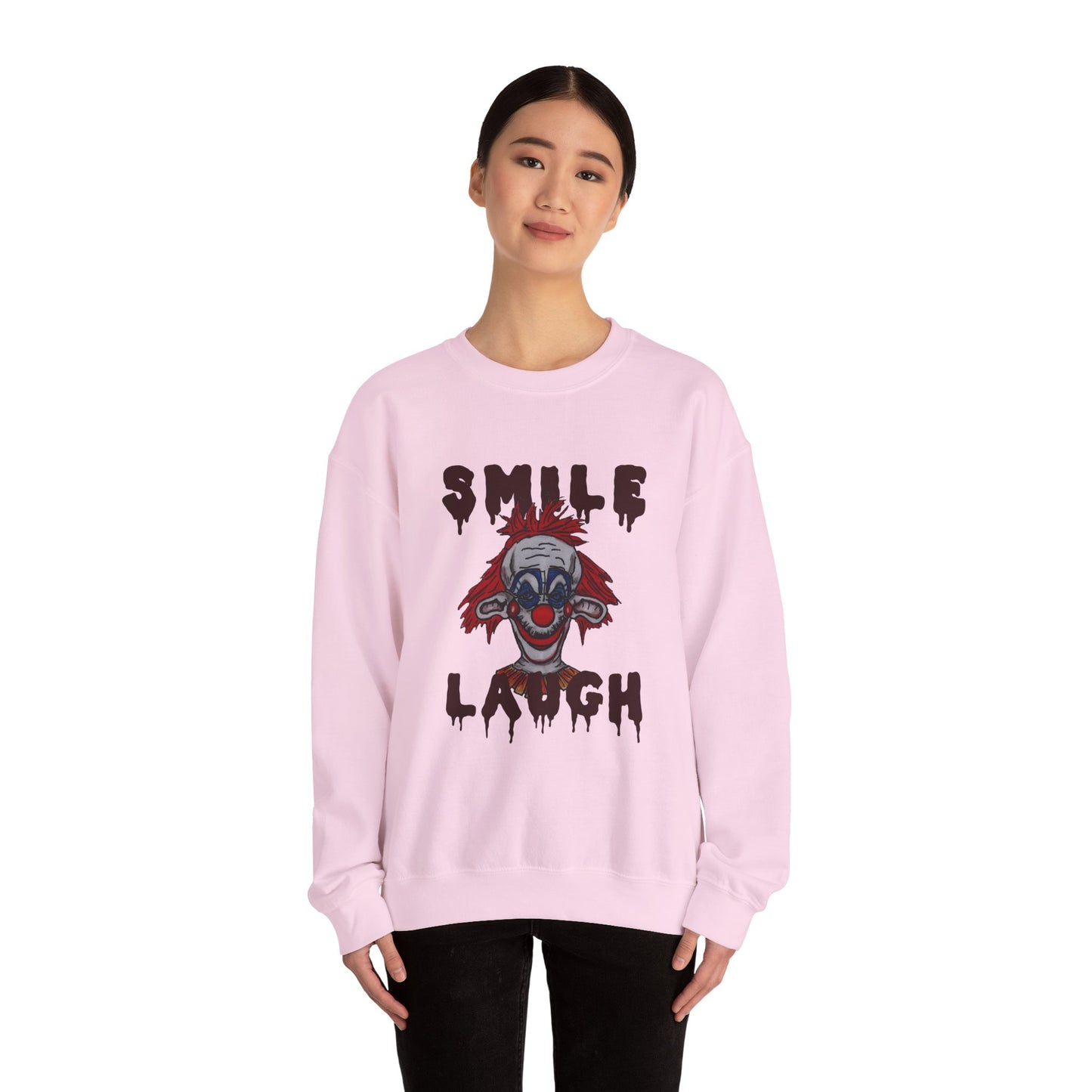 Smile, Laugh Unisex Heavy Blend™ Crewneck Sweatshirt
