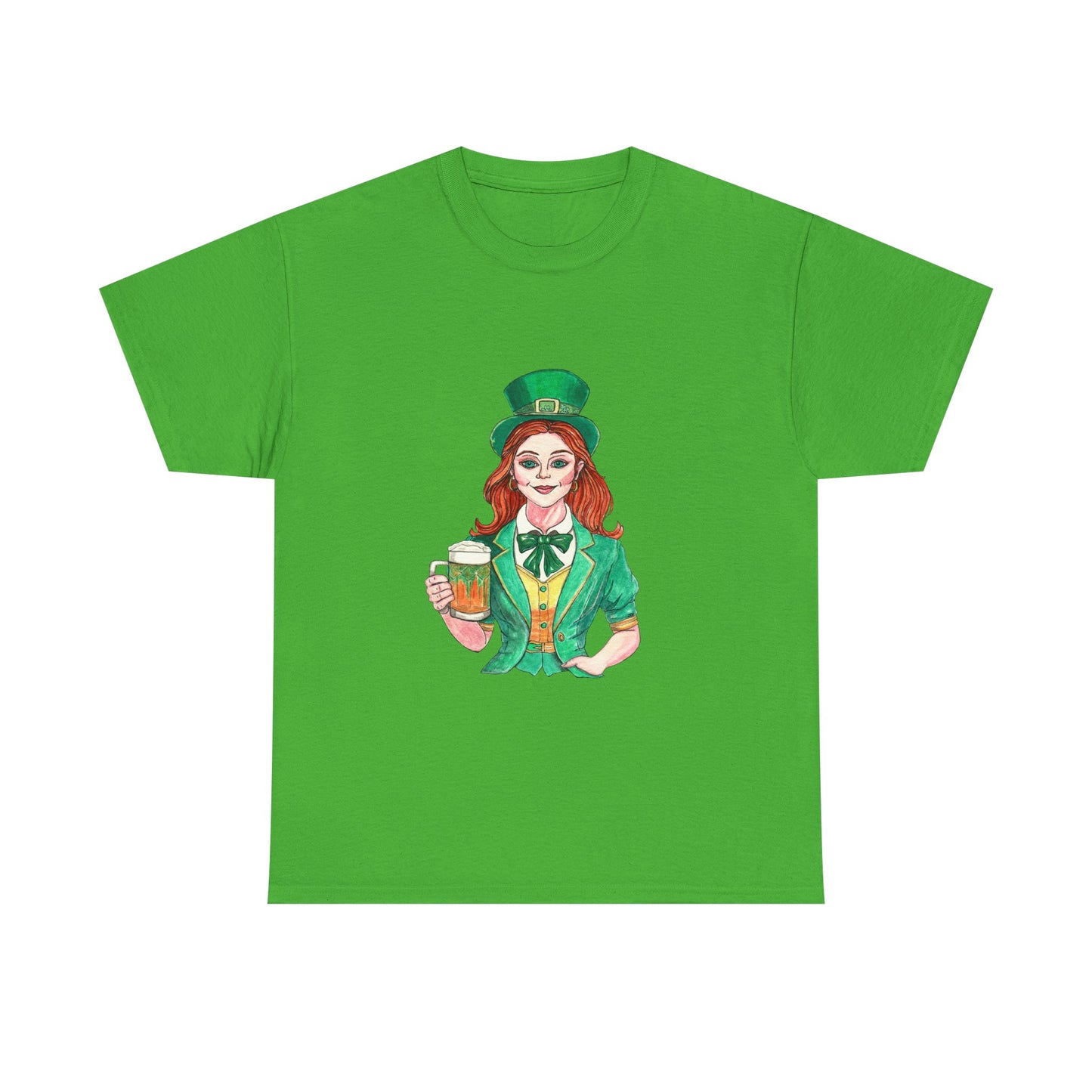 Paddys Day Cheers Unisex Heavy Cotton Tee