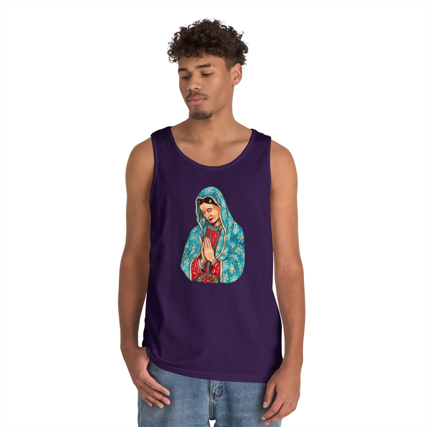 Mary Unisex Heavy Cotton Tank Top