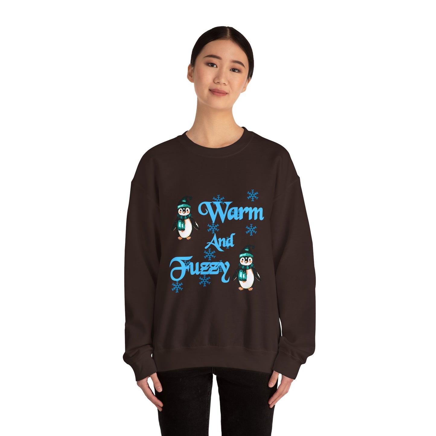 Warm and Fuzzy Unisex Heavy Blend™ Crewneck Sweatshirt