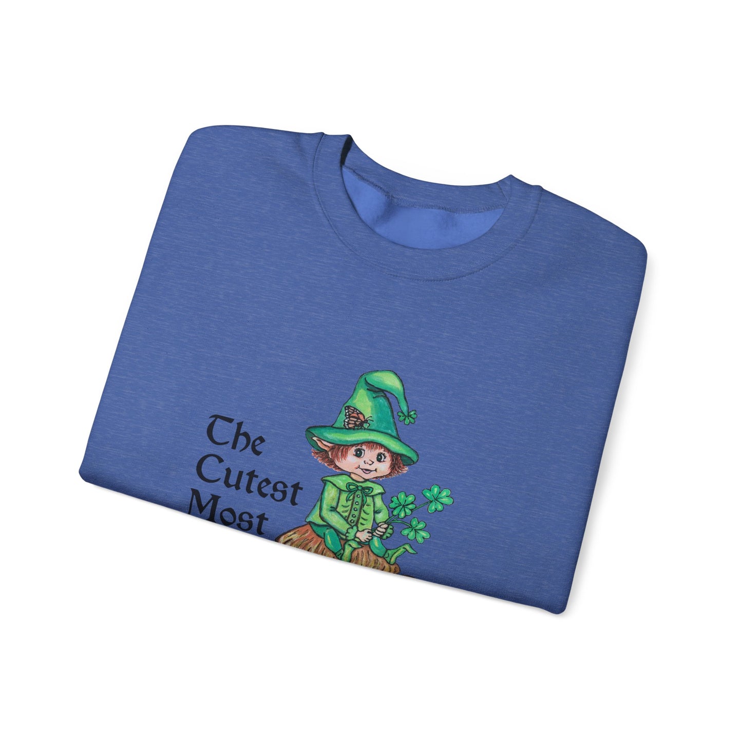 Cutest Leprechaun Unisex Heavy Blend™ Crewneck Sweatshirt