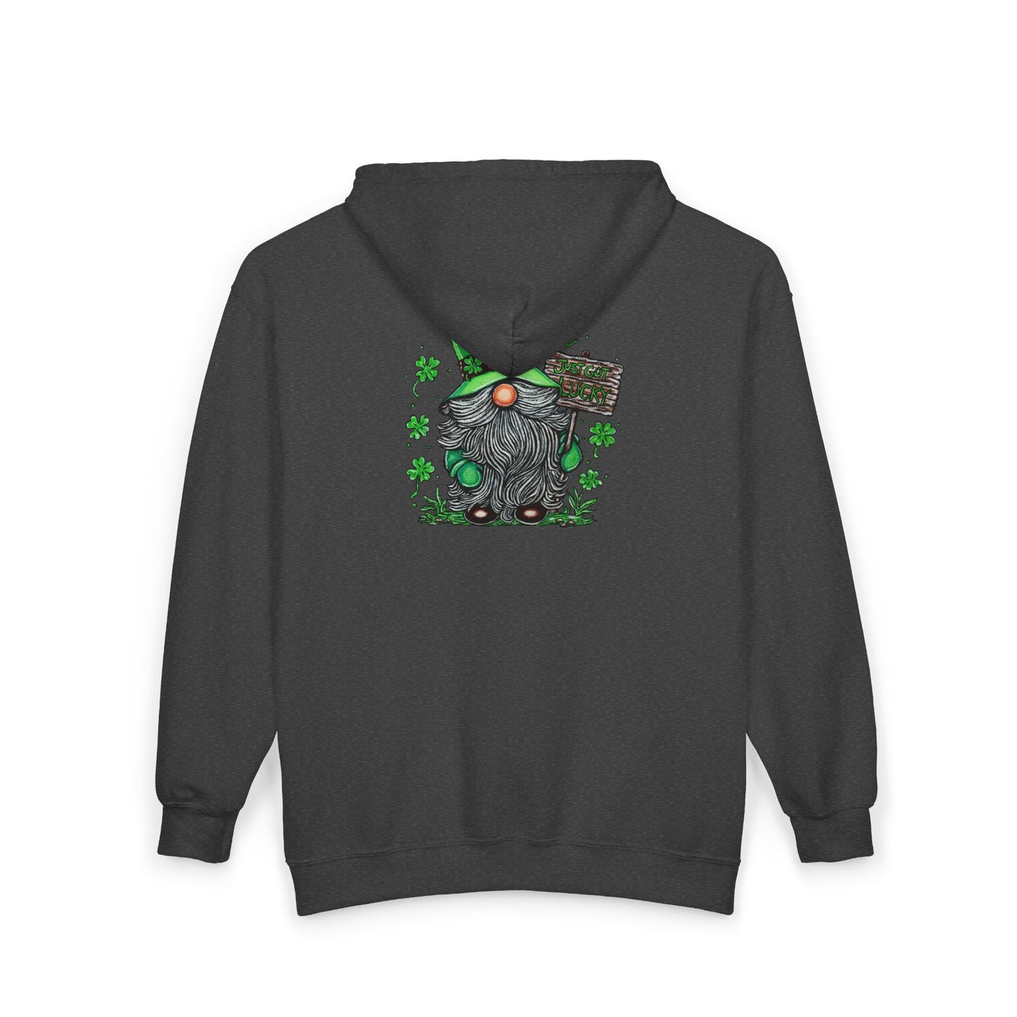Gnomish Leprechaun Unisex Heavy Blend™ Full Zip Hooded Sweatshirt