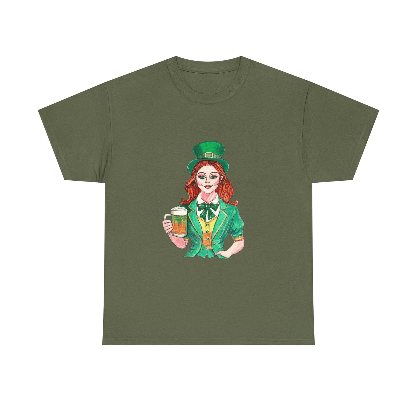 Paddys Day Cheers Unisex Heavy Cotton Tee