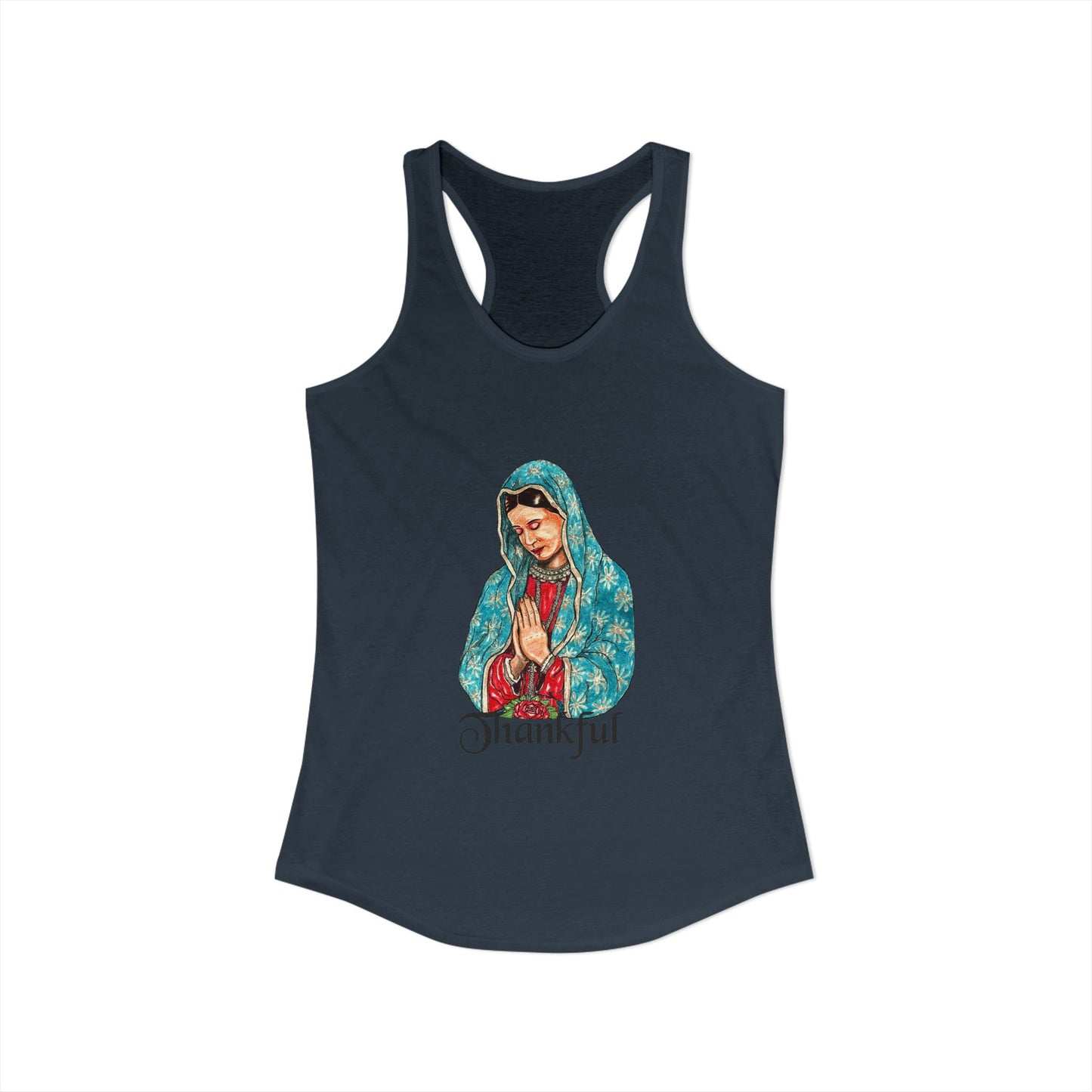 Thankful Women's Ideal Racerback Tank