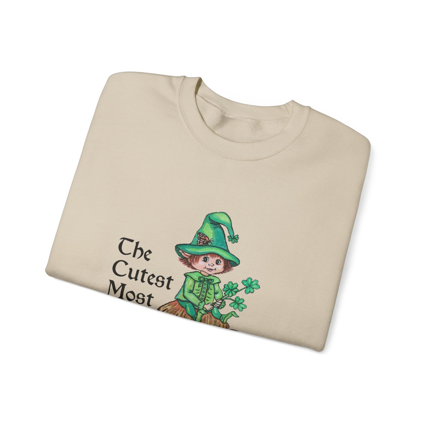 Cutest Leprechaun Unisex Heavy Blend™ Crewneck Sweatshirt