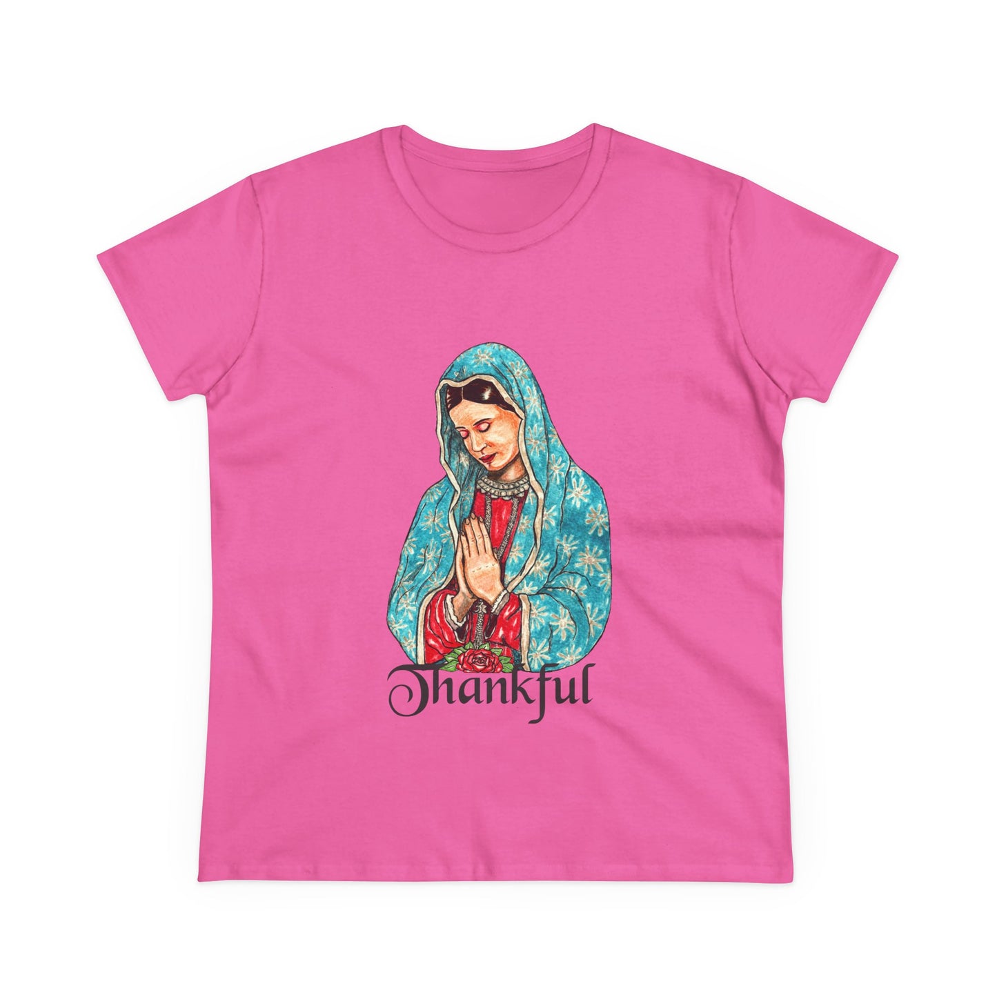 Thankful Women's Midweight Cotton Tee