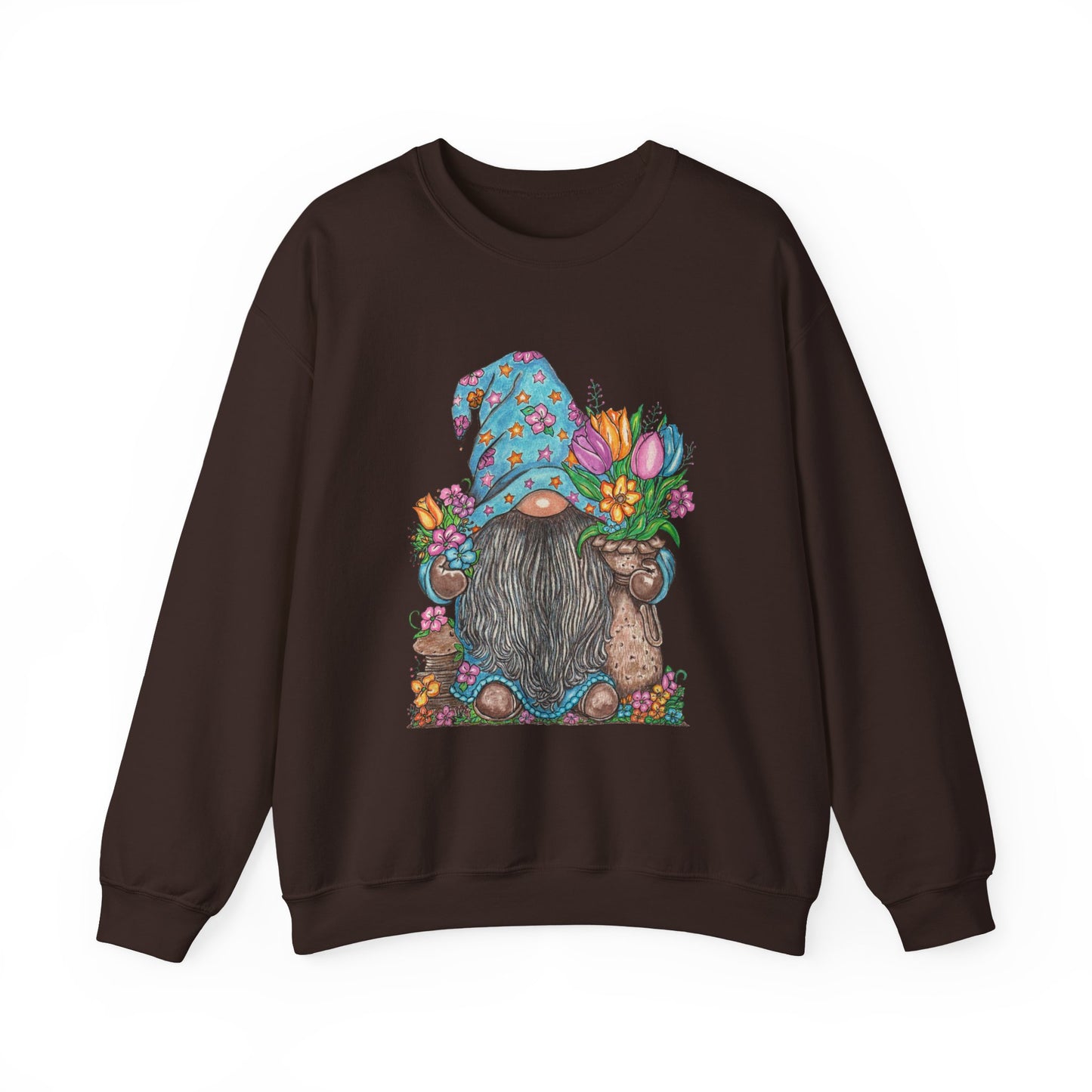 Gardening Gnome Unisex Heavy Blend™ Crewneck Sweatshirt