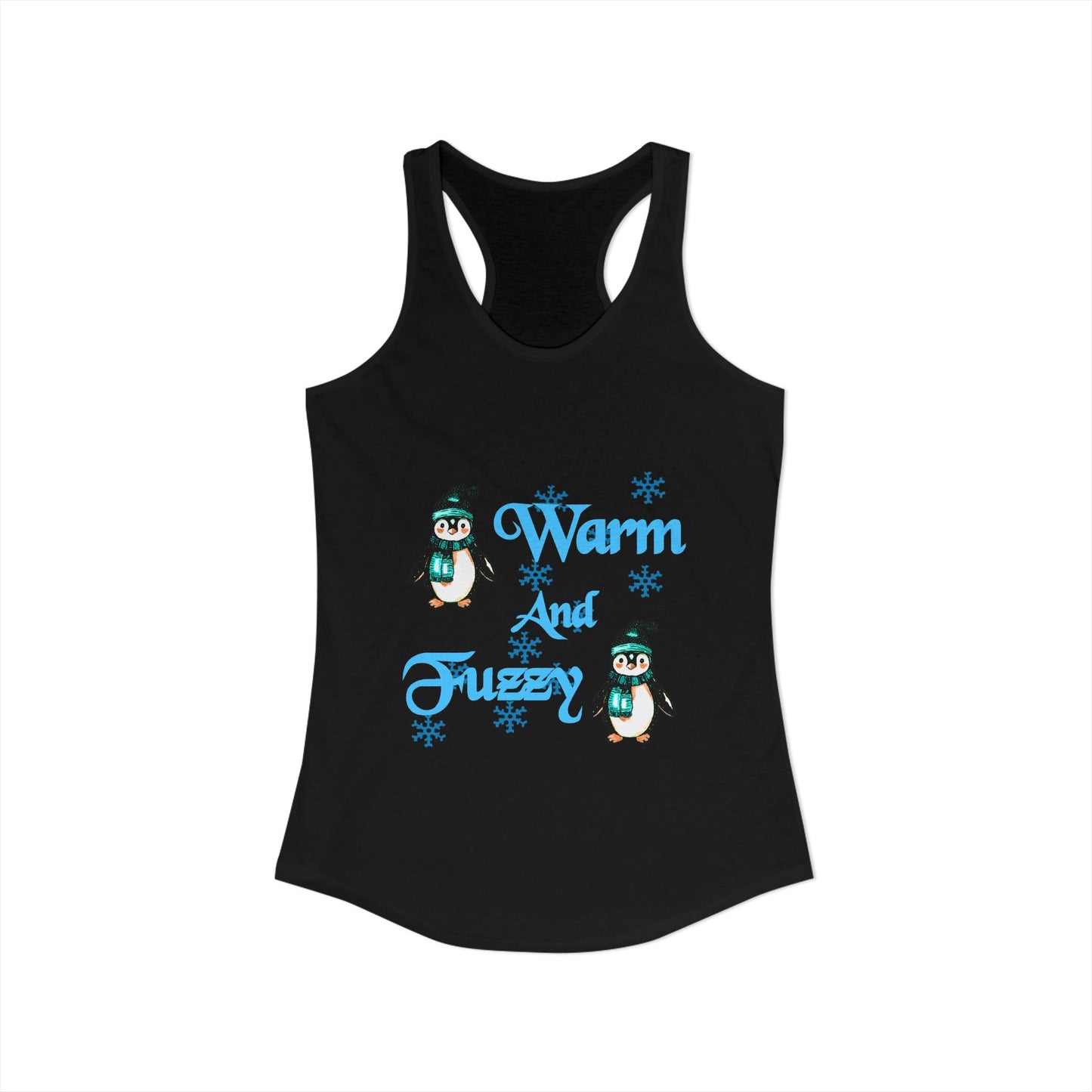 Warm and Fuzzy Women's Ideal Racerback Tank
