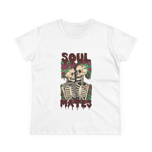 Soul Mates Women's Midweight Cotton Tee