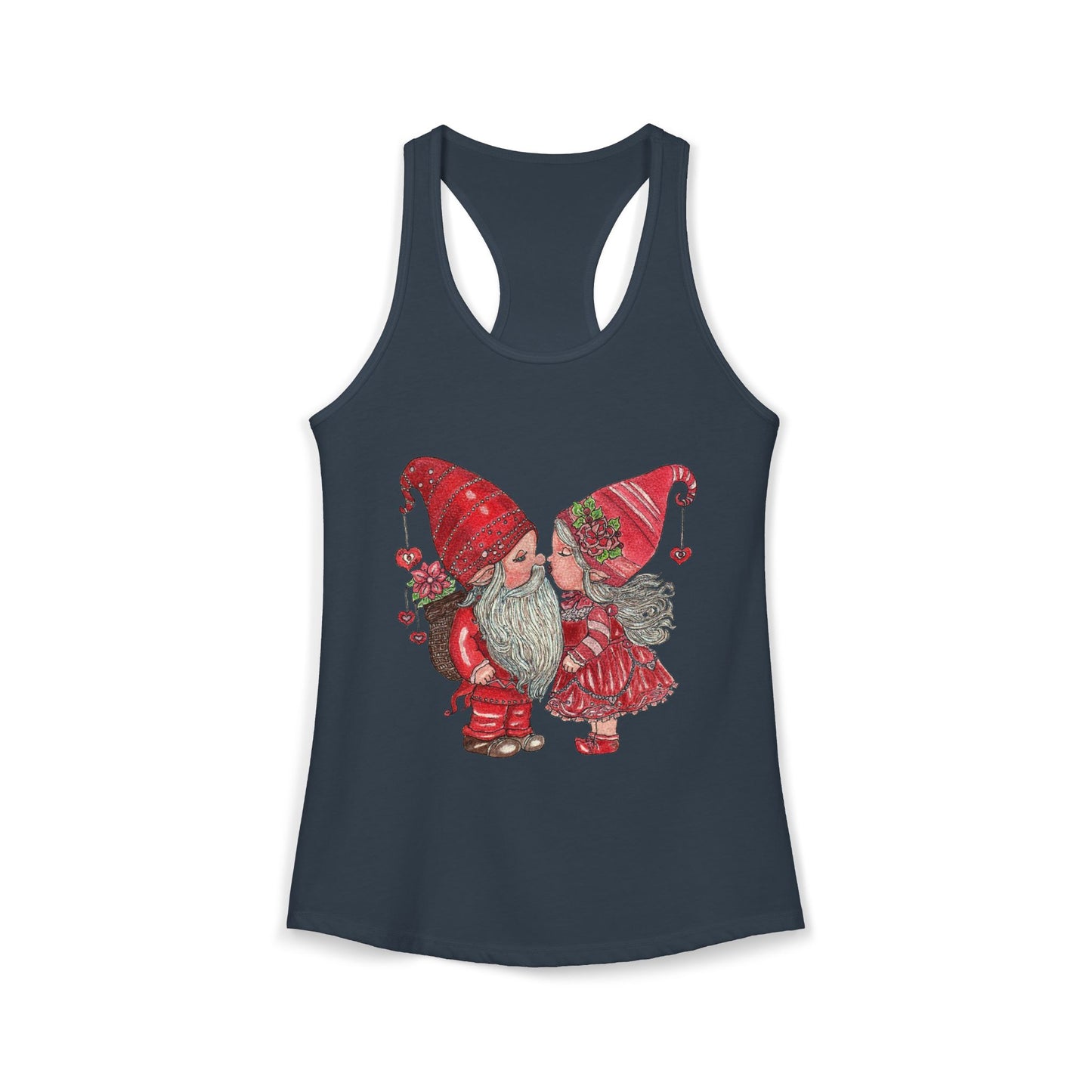 Gnome Lovers Women's Ideal Racerback Tank