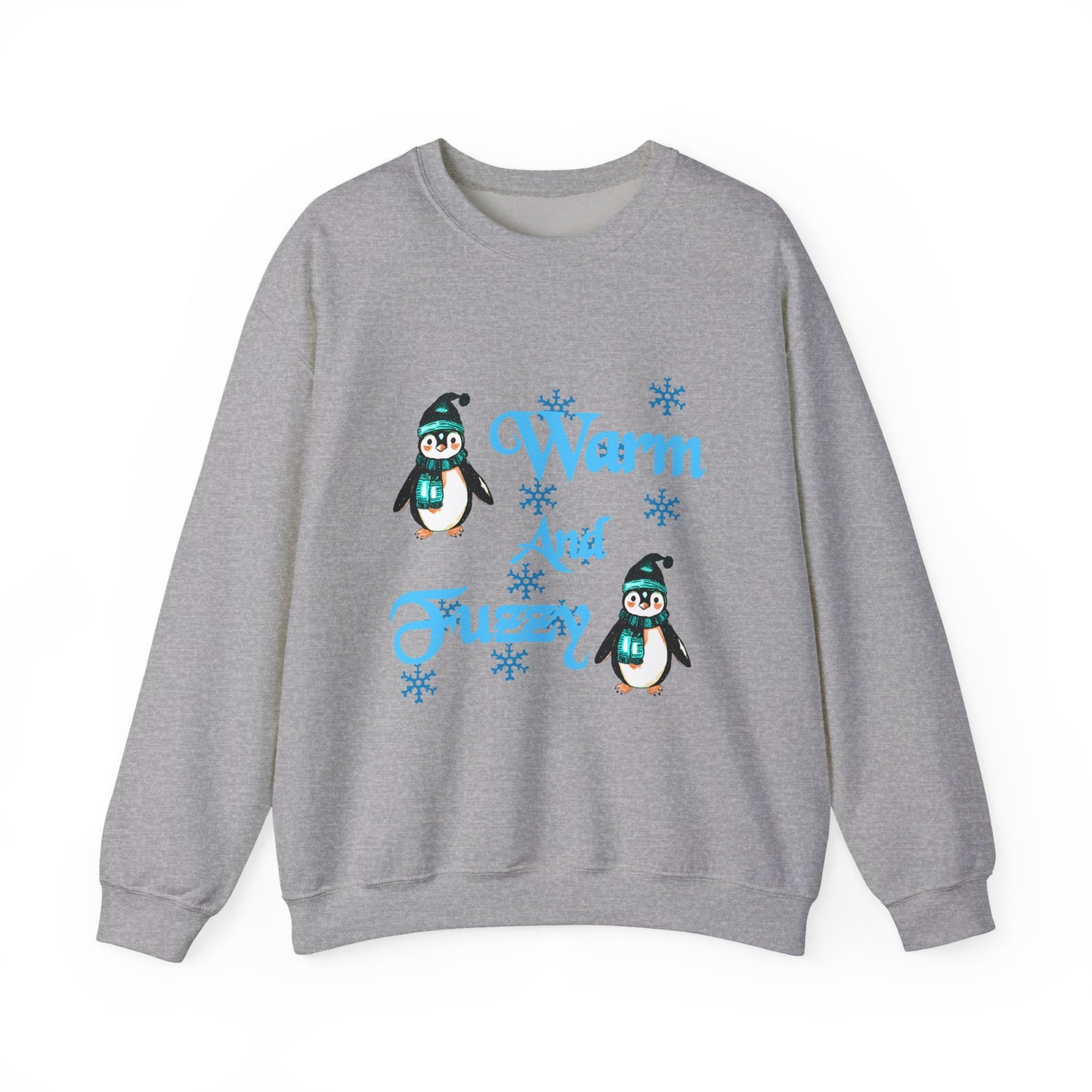 Warm and Fuzzy Unisex Heavy Blend™ Crewneck Sweatshirt