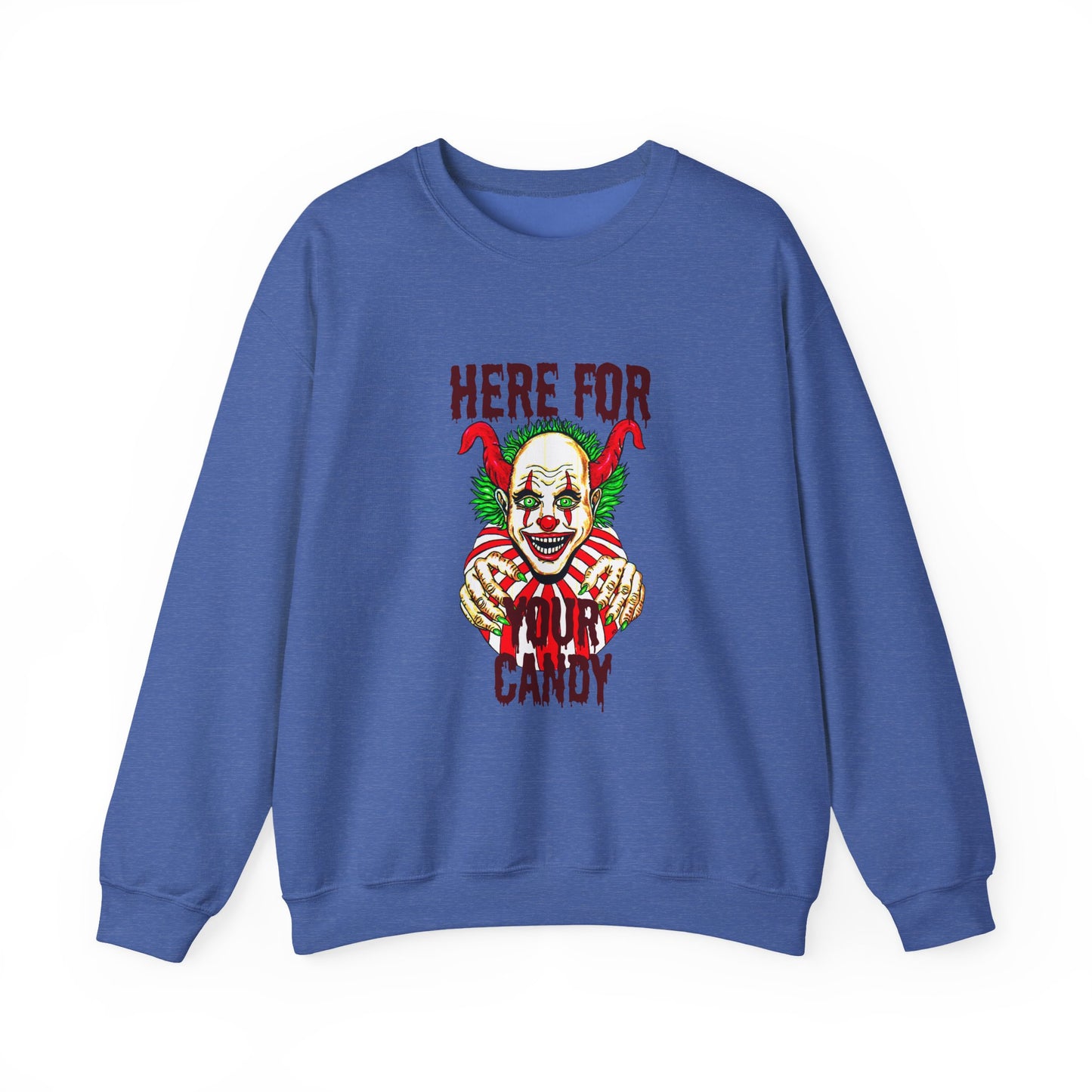 Here for Your Candy Unisex Heavy Blend™ Crewneck Sweatshirt