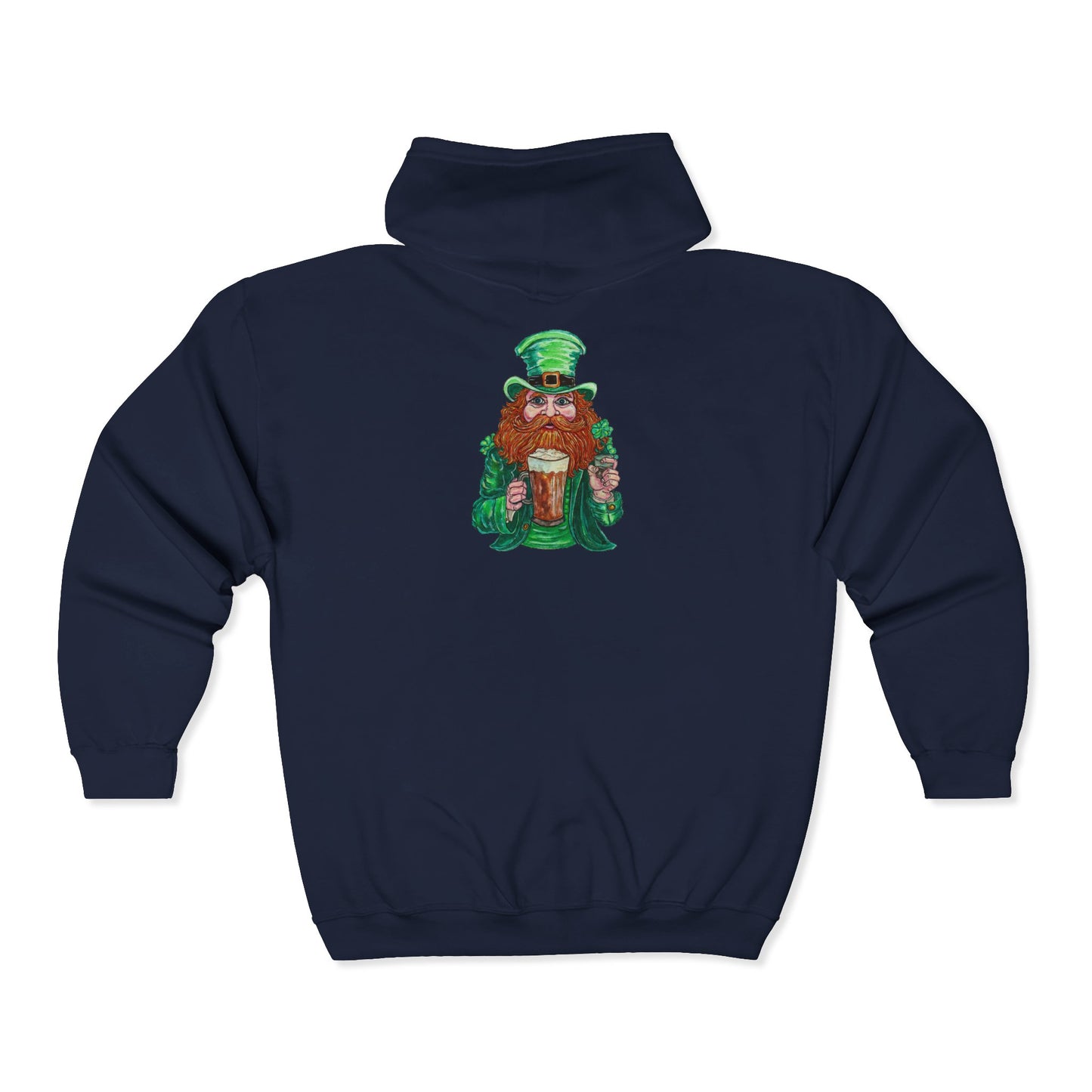 Drunken Leprechaun Unisex Heavy Blend™ Full Zip Hooded Sweatshirt