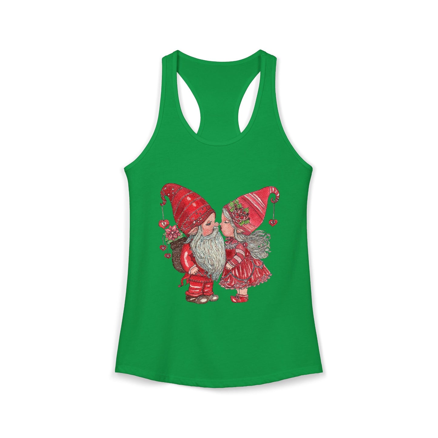Gnome Lovers Women's Ideal Racerback Tank