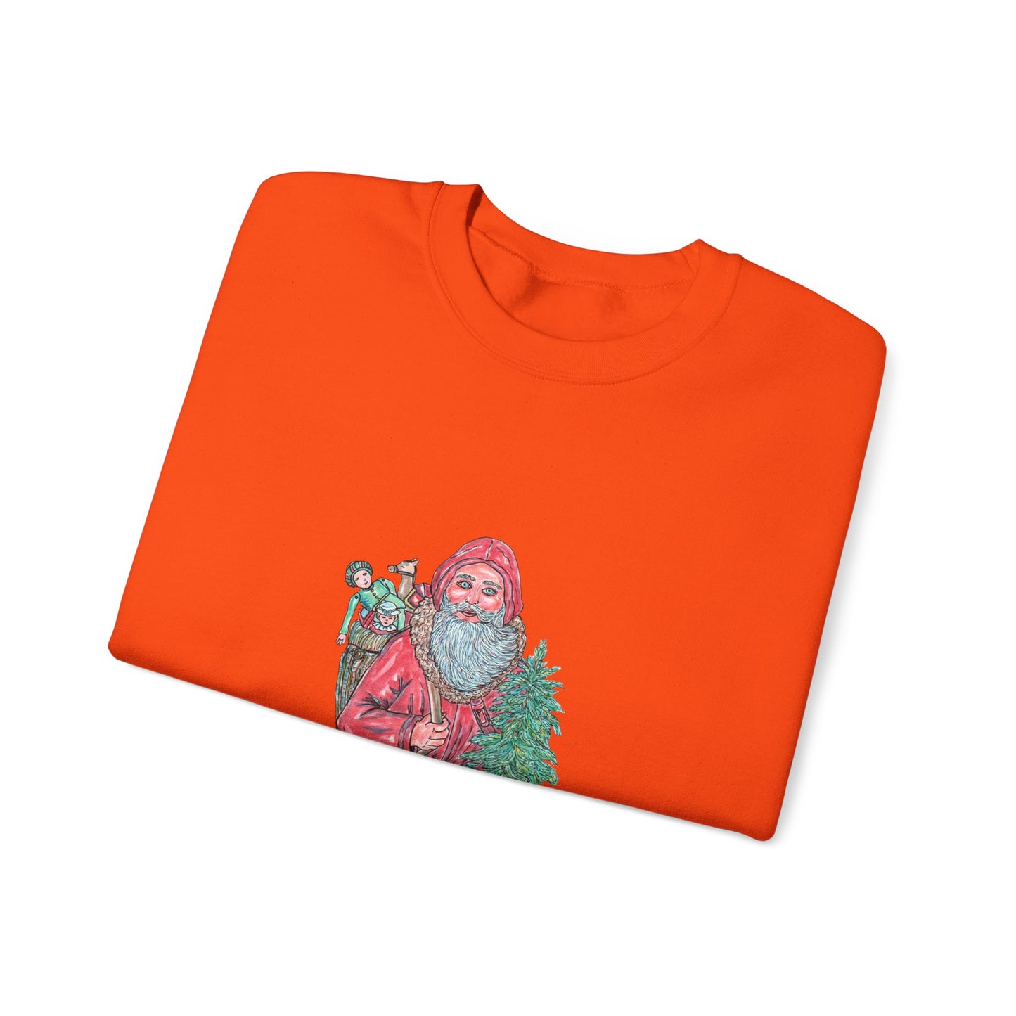 Father Christmas Unisex Heavy Blend™ Crewneck Sweatshirt