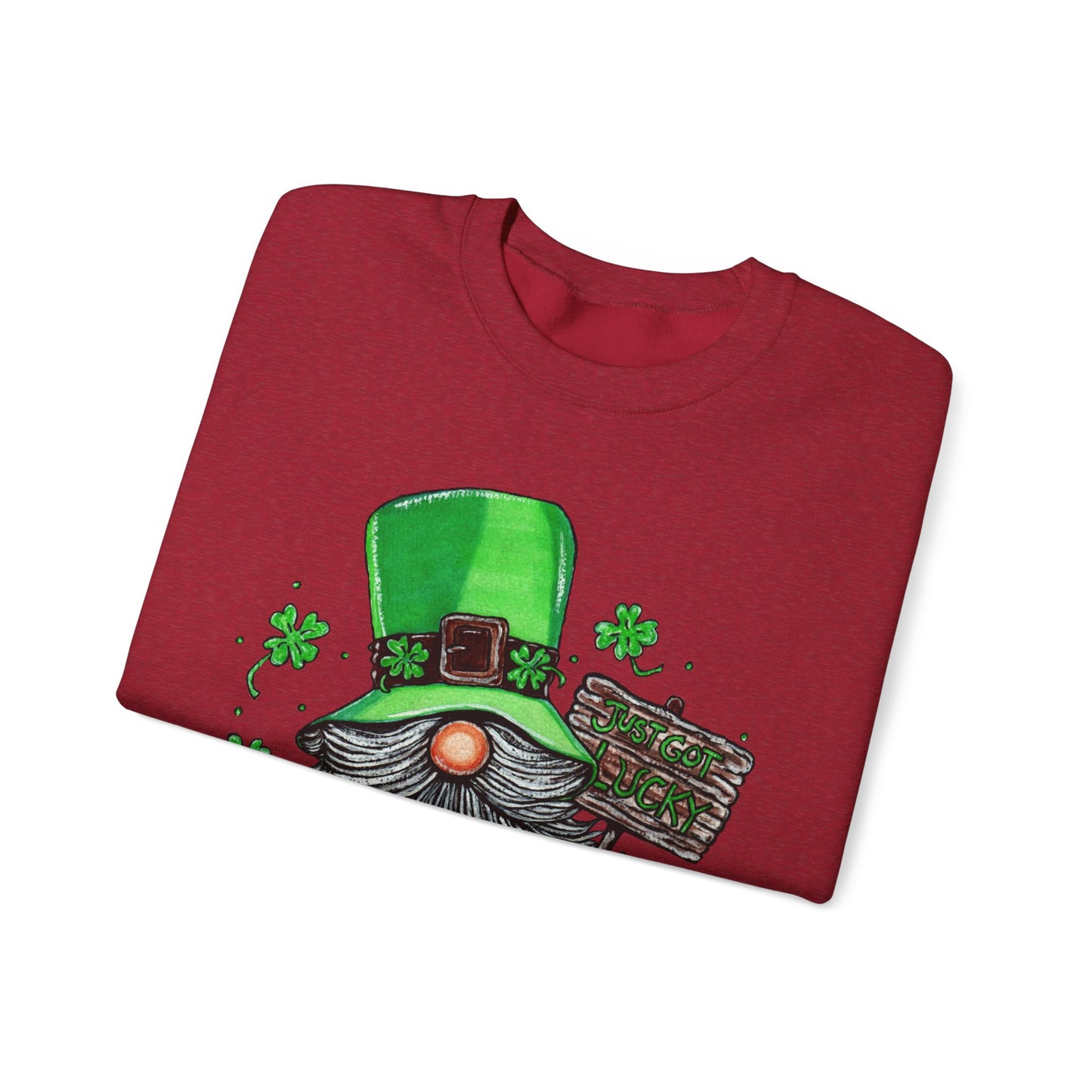 Gnomish Leprechaun Unisex Heavy Blend™ Crewneck Sweatshirt