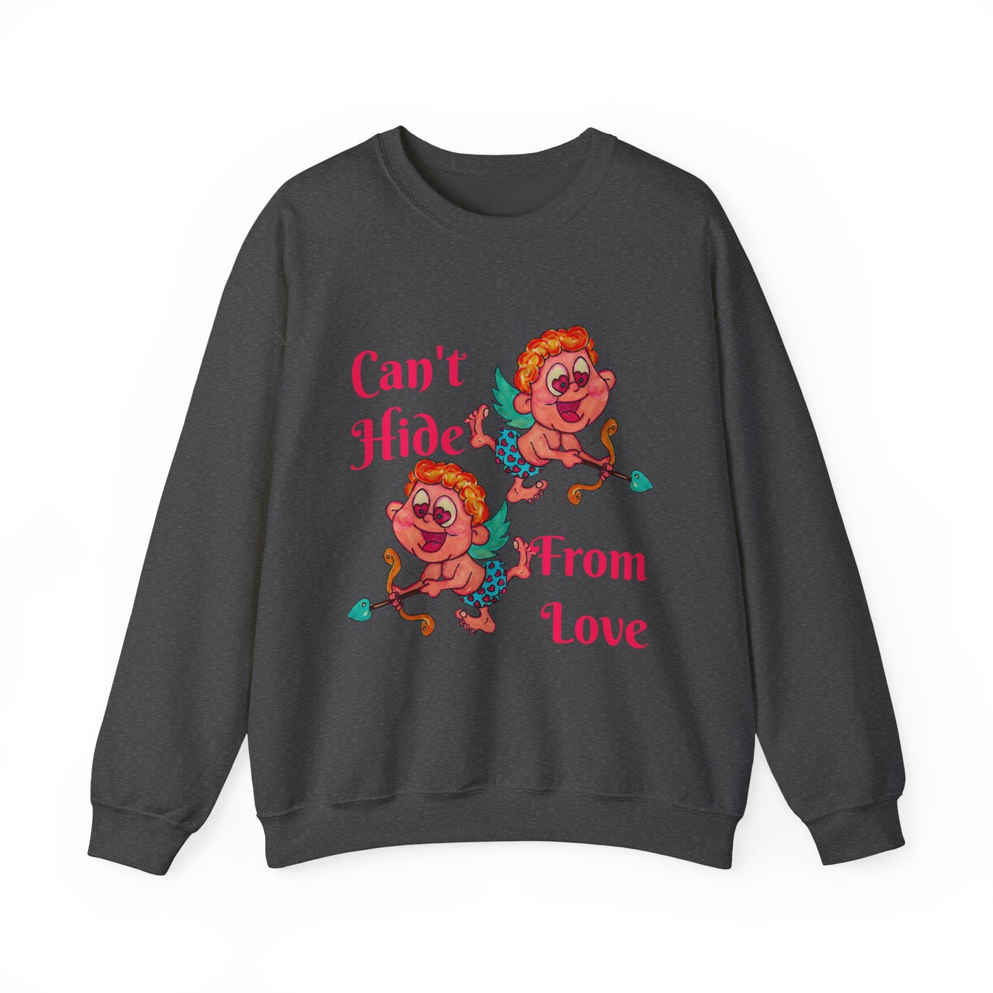Can't Hide From Love Unisex Heavy Blend™ Crewneck Sweatshirt
