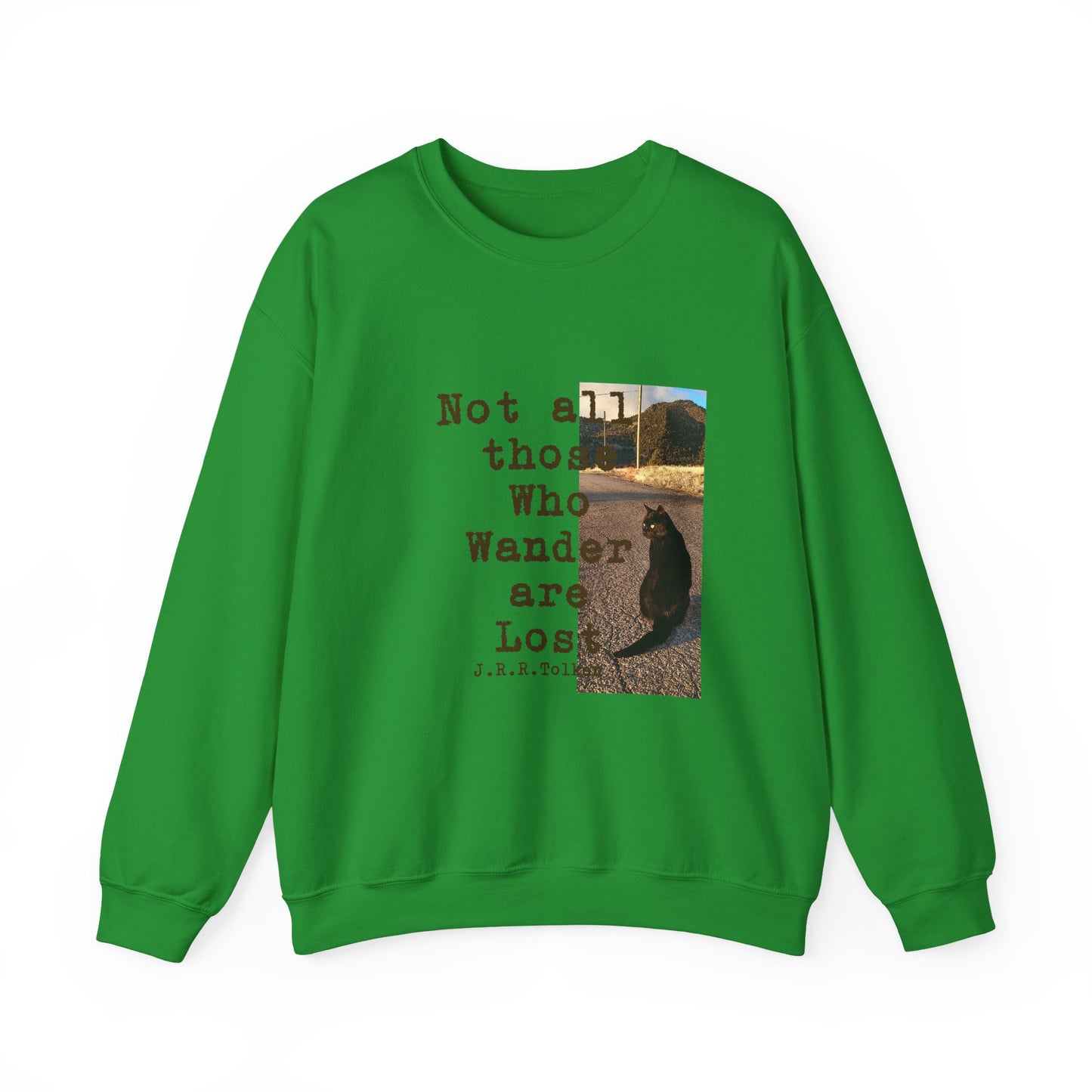Wandering Kitty Unisex Heavy Blend™ Crewneck Sweatshirt