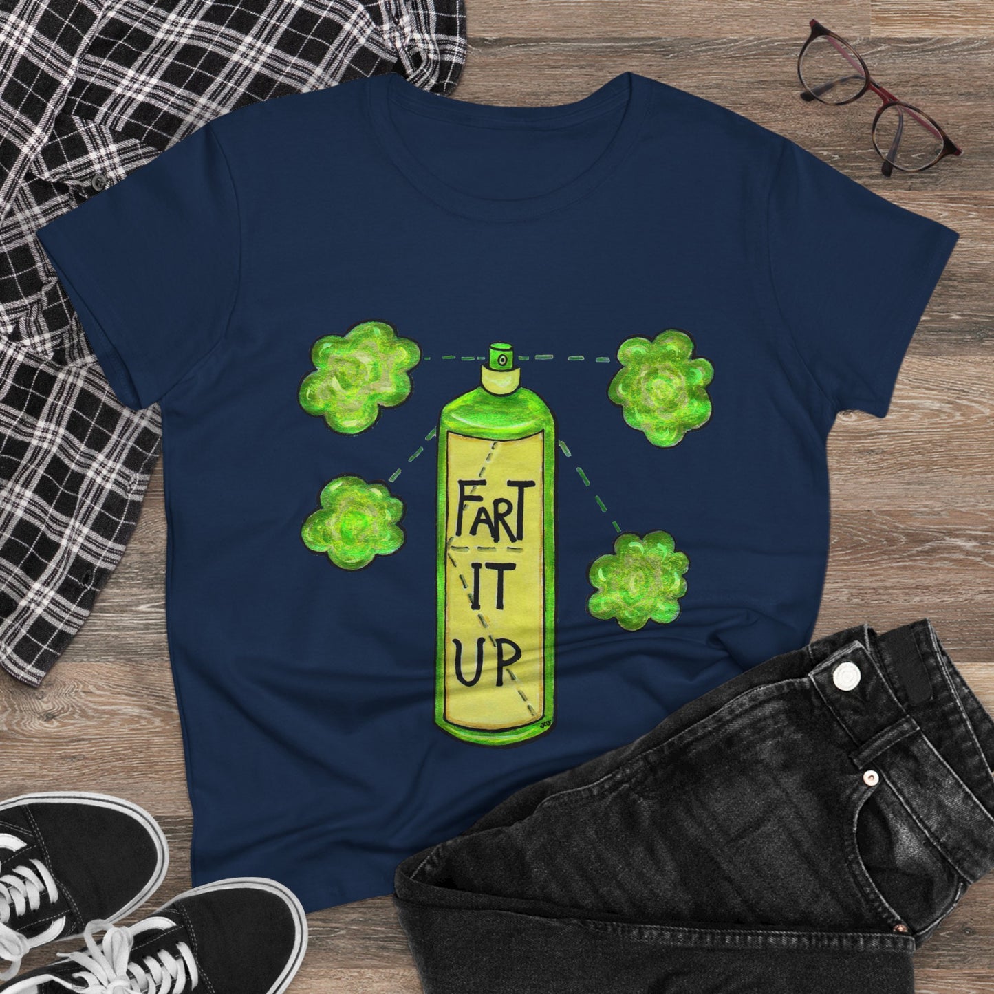 Fart it Up Women's Midweight Cotton Tee