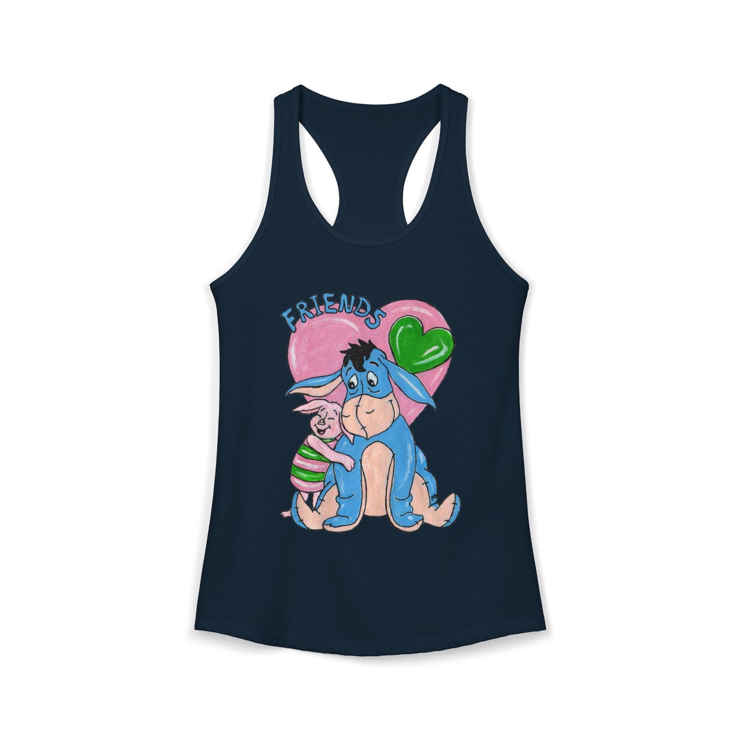 Best Friends Women's Ideal Racerback Tank