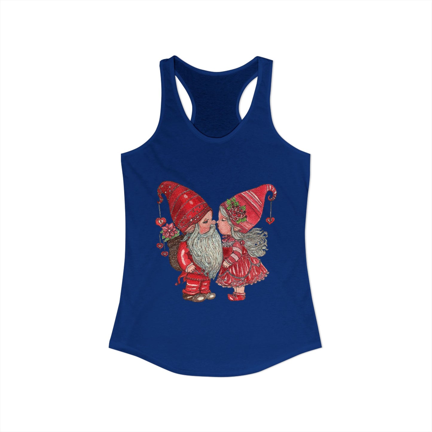 Gnome Lovers Women's Ideal Racerback Tank