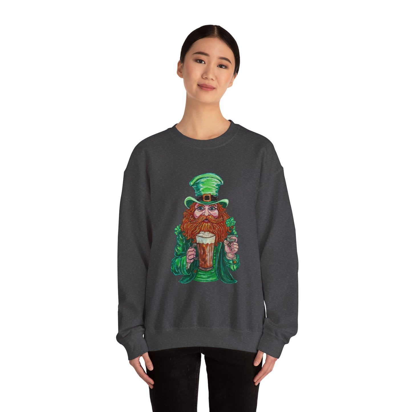 Drunken Leprechaun Unisex Heavy Blend™ Crewneck Sweatshirt