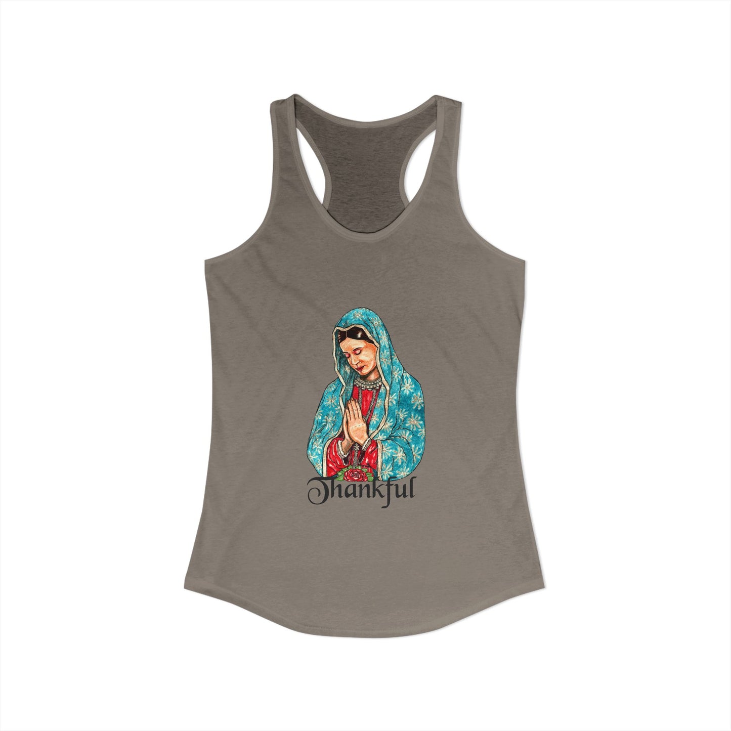 Thankful Women's Ideal Racerback Tank