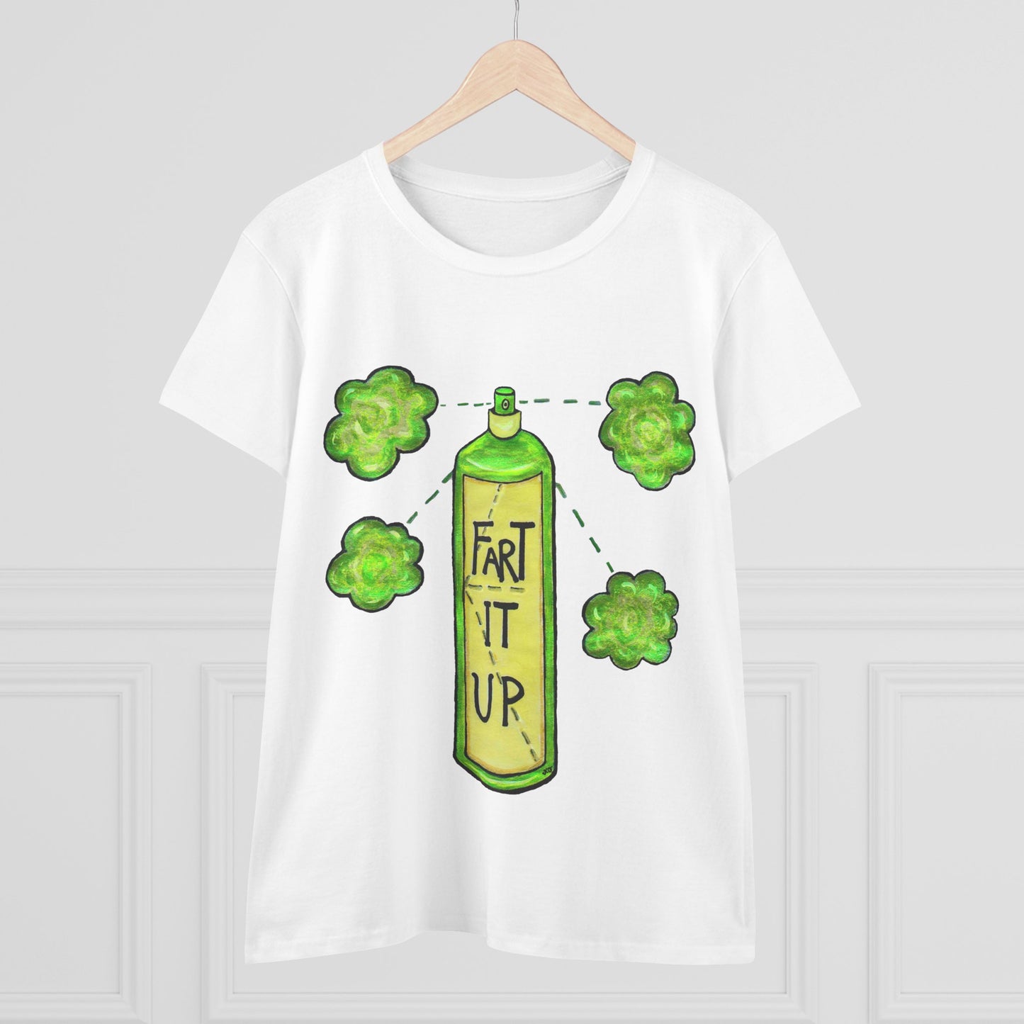 Fart it Up Women's Midweight Cotton Tee
